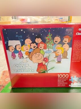 Charlie Brown Christmas 1000-Piece Jigsaw Puzzle - Multi NEW in wrapper